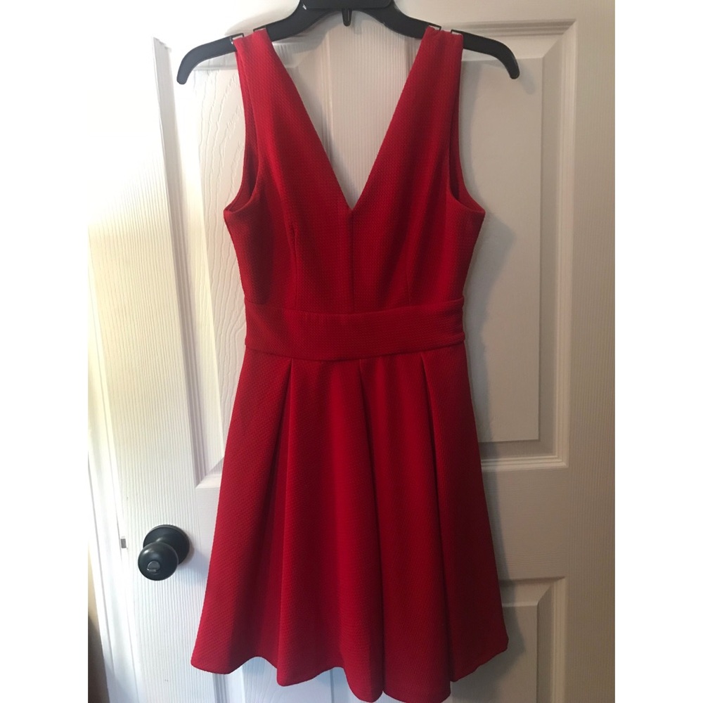 Red dress